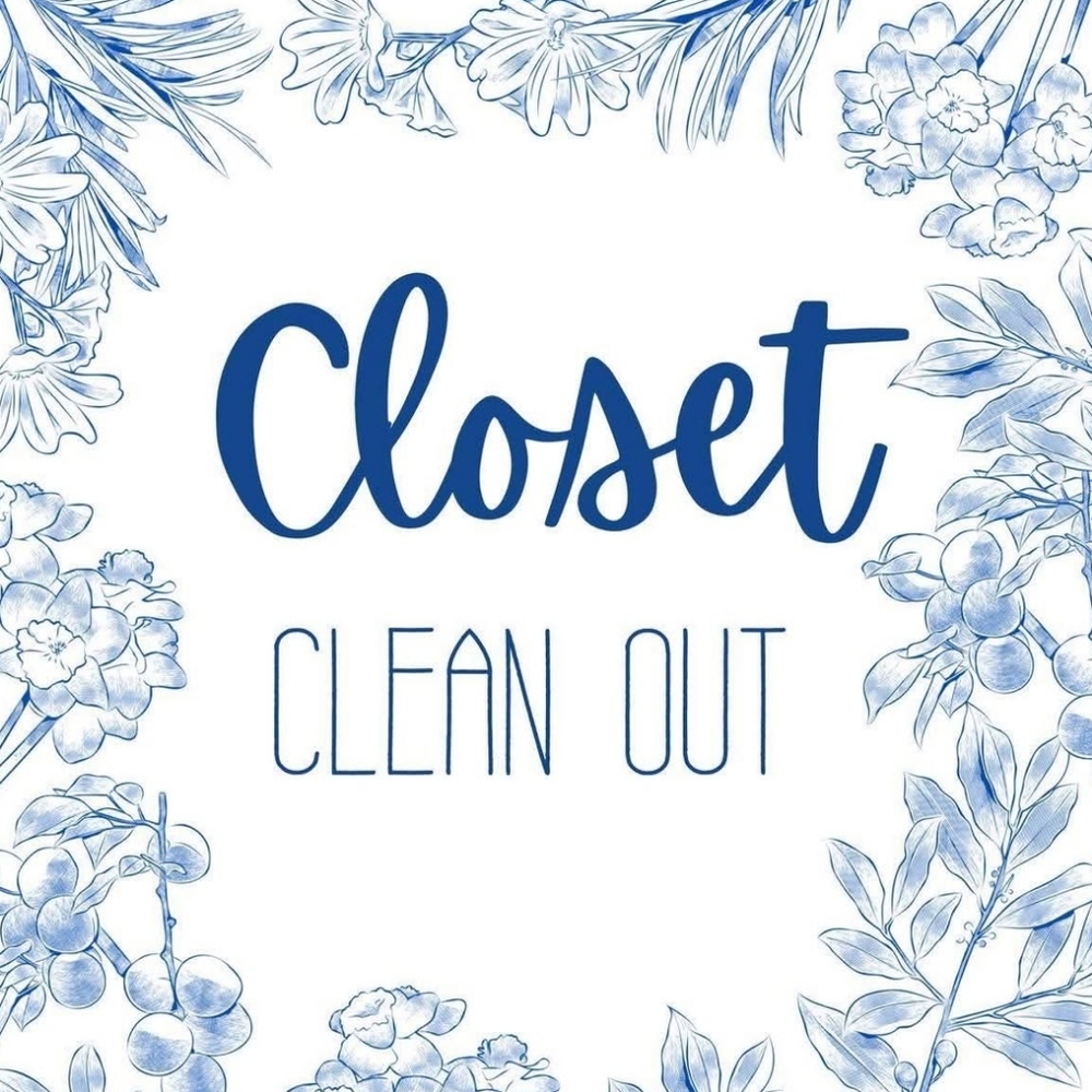 Closet Clean Out Sale!